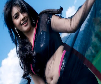 Tamil Actress  Saree on Hansika Motwani Latest Hot Navel Photos In Saree    Only Hot